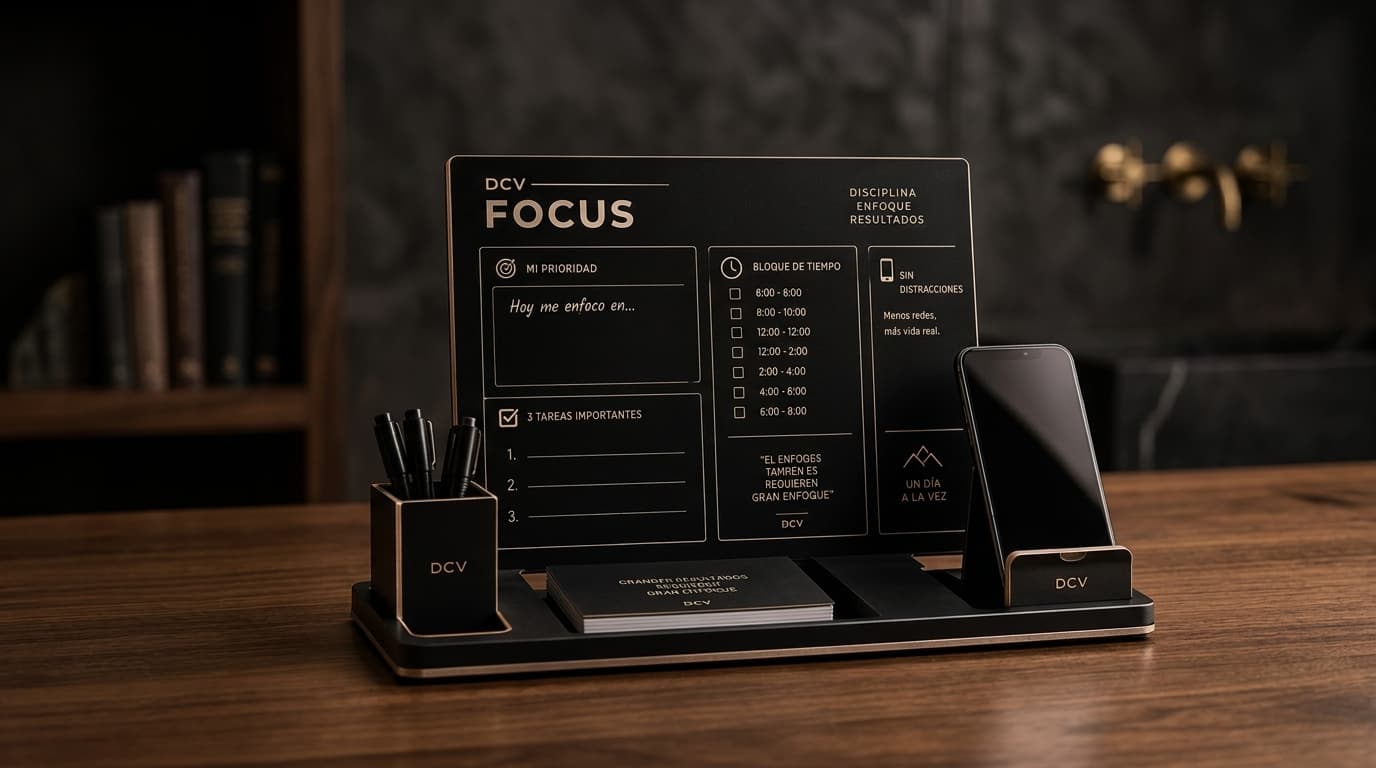 DCV Focus Board — Mentalidad