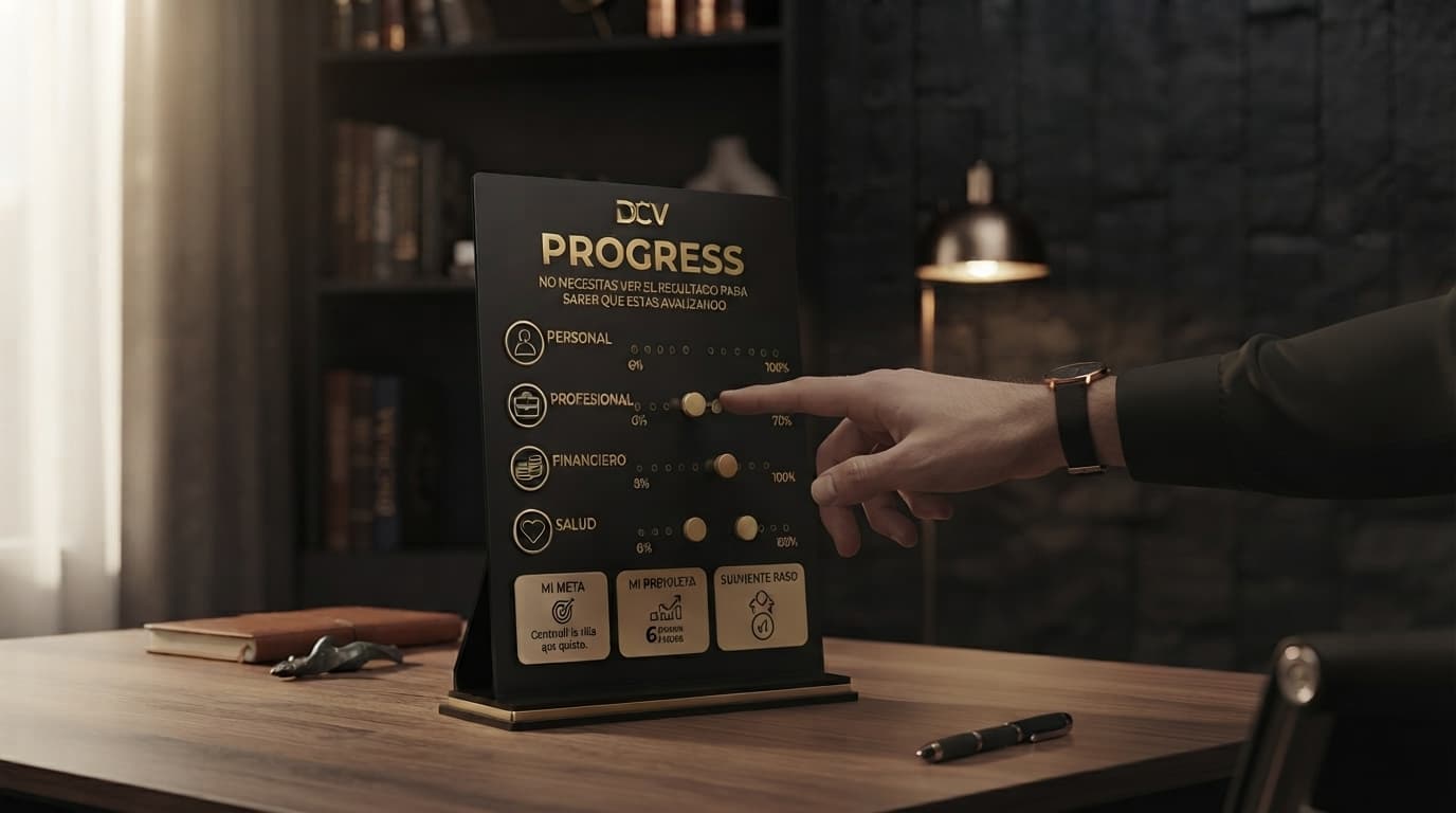 Persona utilizando DCV Progress