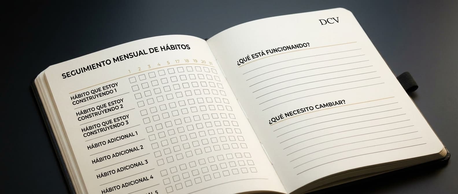 Seguimiento de hábitos en la Agenda DCV 90