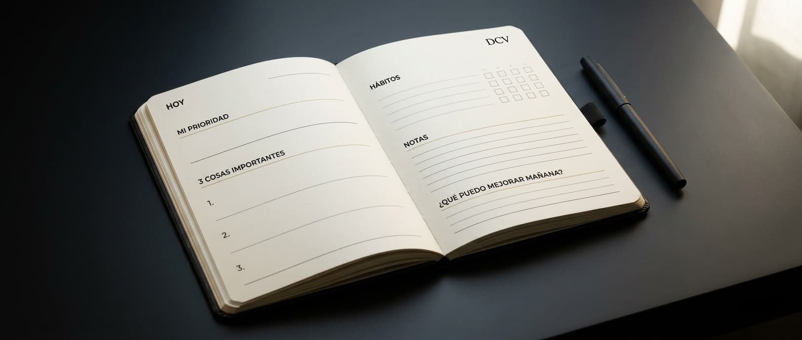 Uso diario de la Agenda DCV 90
