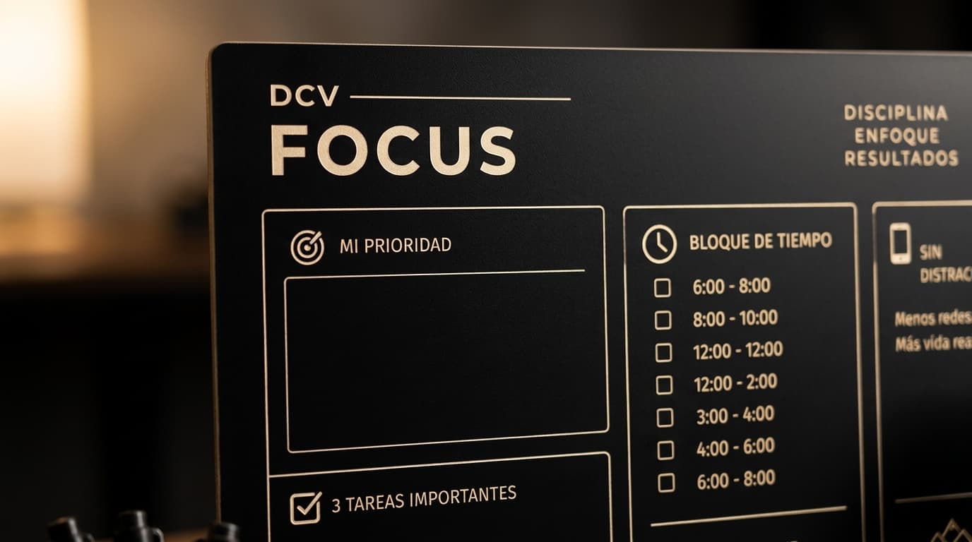 Detalle del DCV Focus Board